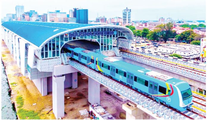 lagos blue rails