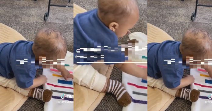 “A born masterpiece” – Reactions as 6-month-old baby easily identifies colors (Video)