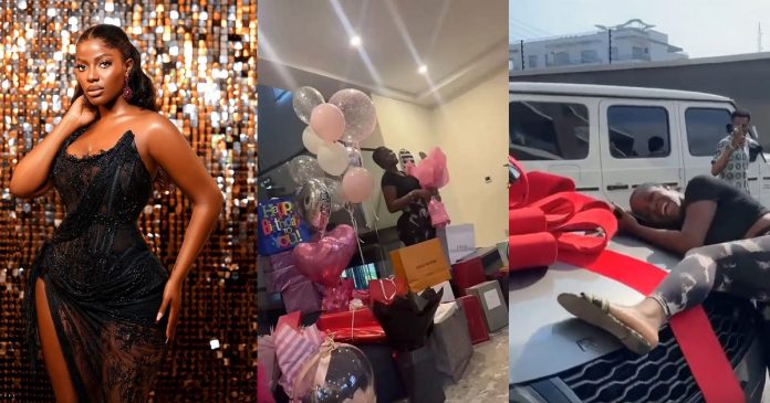 Hilda Baci surprised with new Range Rover as birthday gift (video)