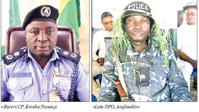 Dpo killed in rivers