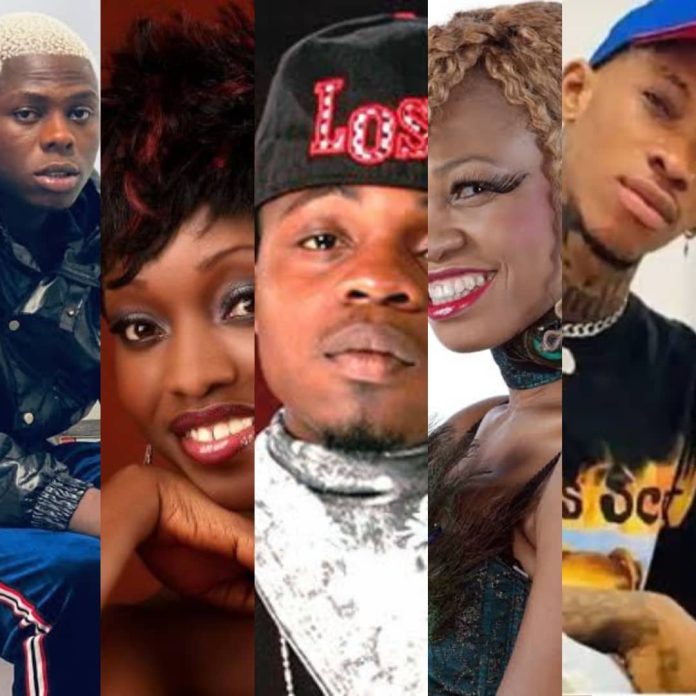 Mohbad, Kefee, Dagrin, Goldie, Dablix Osha