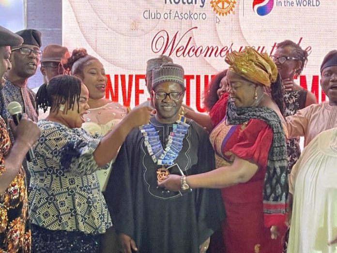 Dr Adesuwa Agbontaen’s investiture as 23rd President of Rotary Club, Asokoro, Abuja.