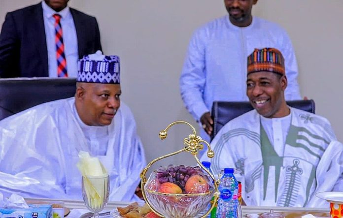 Babagana Zulum and Kashim Shettima