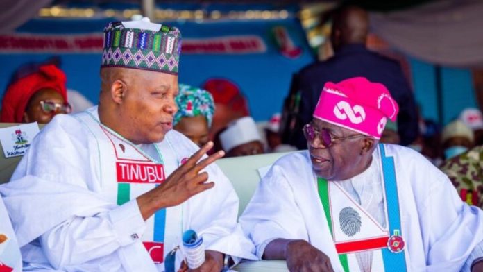 Kashim Shettima & Bola Tinubu