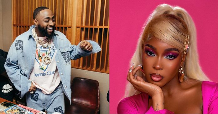 Davido admits to knowing Veeiye; praises her for movie role