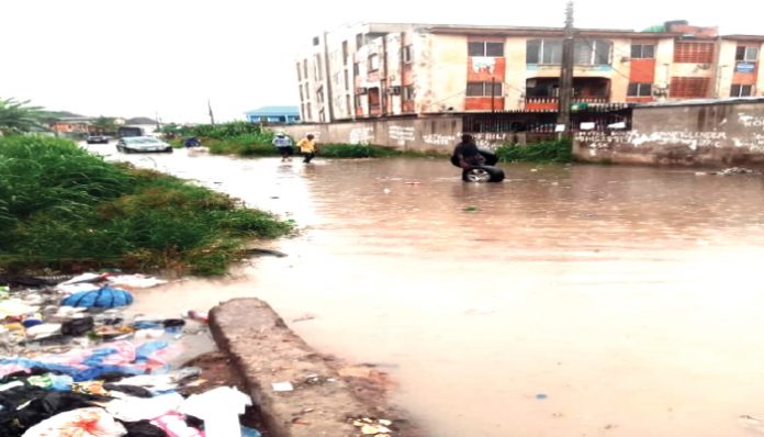 FLOODED STREET