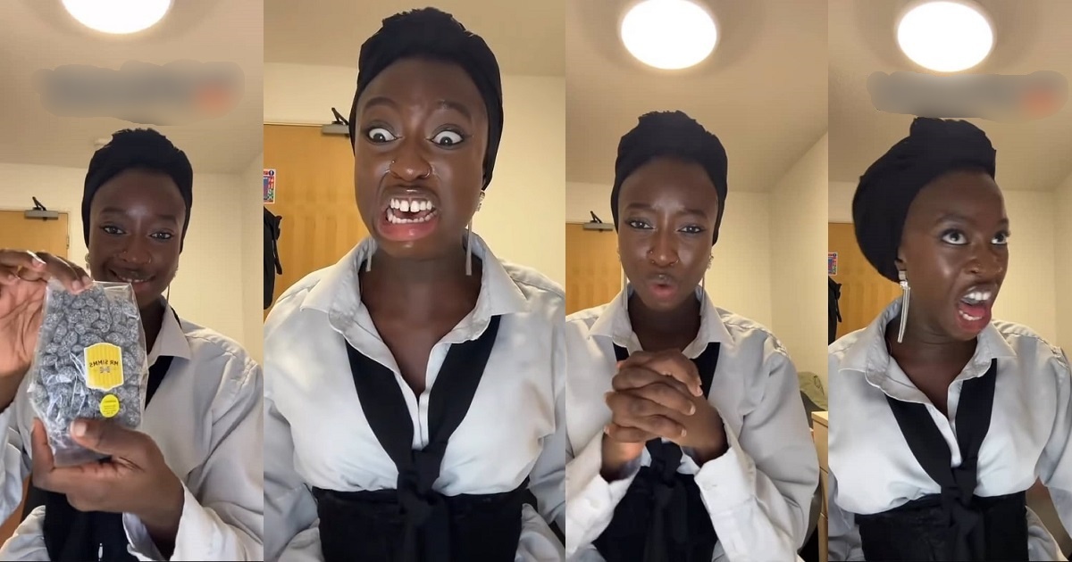 Nigerian lady's reaction after taking 'world's sourest candy' has ...