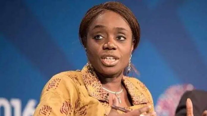 Ex-Minister of Finance, Mrs. Kemi Adeosun