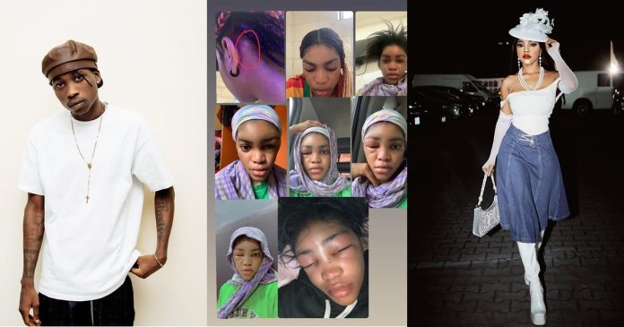 "I never assaul.tɘd my ex, she framed me" – Lil Frosh begs Davido for second chance