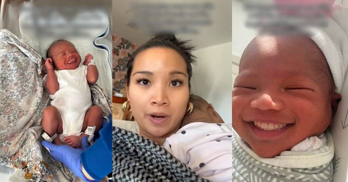 Mother raises awareness after giving birth to her daughter with a full set of teeth