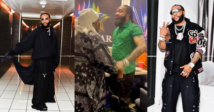 Singer Kcee wins 11.7 million naira bet as Nigerian Super Eagles win against Ivory Coast (VIDEO)