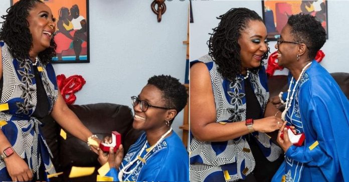 USA based lesbian and Professor, Uju Anya gets proposed to by her partner