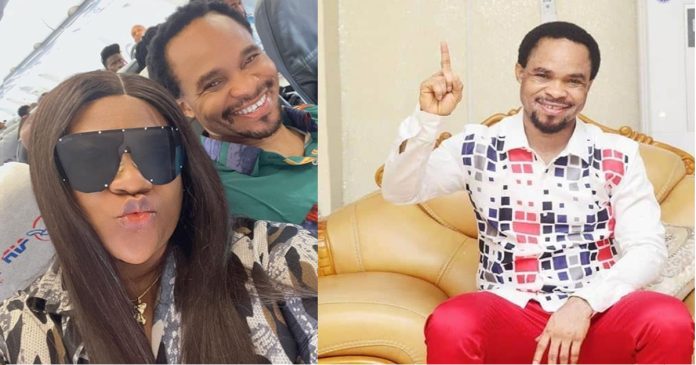 Actress Nkechi Blessing confirms Odumeje Indabosky to be a real man of God to the delight of his fans