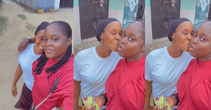 Adorable video of a lady and her mother-in-law (WATCH)