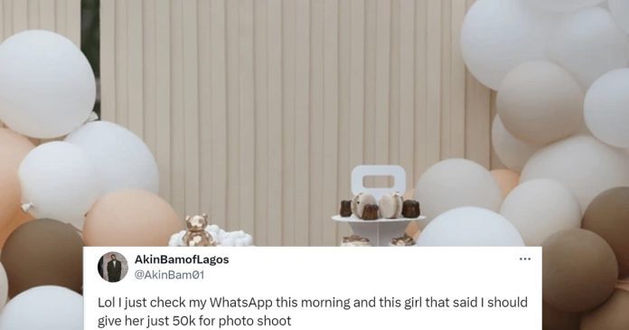 Baddie berates man for refusing to send her N50K for her birthday shoot