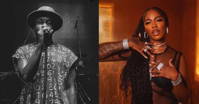 “What’s the thought behind the ‘men are cra.zy’ line” - Brymo queries Tiwa Savage