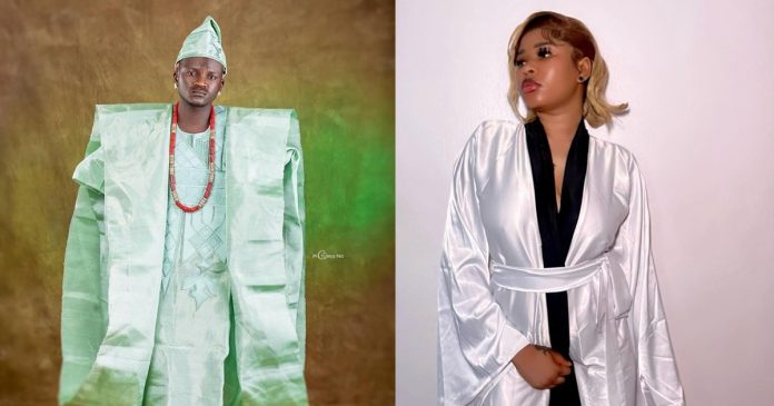 “You disappoint me” – Portable calls out ‘wife’ Queen Dami for refusing to have his baby