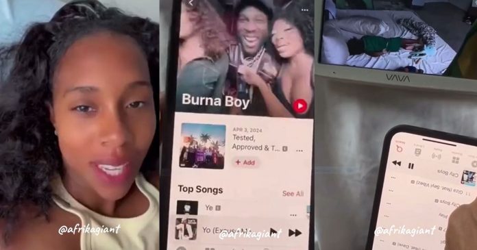 Mother Shares Video Of Her Son Only Waking Up To Burna Boy's Song 