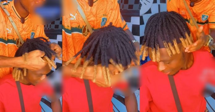 Tongues Wag As Man's Dreadlock Wig Sets Social Media Abuzz (WATCH)