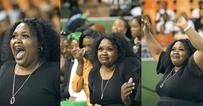 Video Of Mother's Emotional Reaction To Her Child's University Graduation Melts Hearts Online (WATCH)