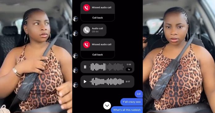 Moment lady orders her boyfriend to collect back the 10k he sent to a crush on Instagram (VIDEO)