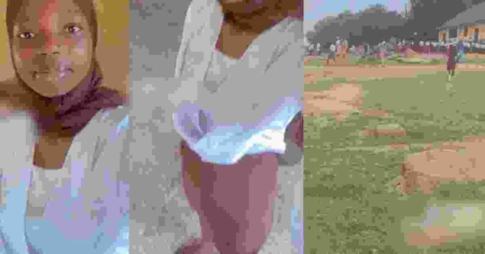 Netizens React As Corper's Outfit Accidentally Matches School Uniform At Her PPA (VIDEO)