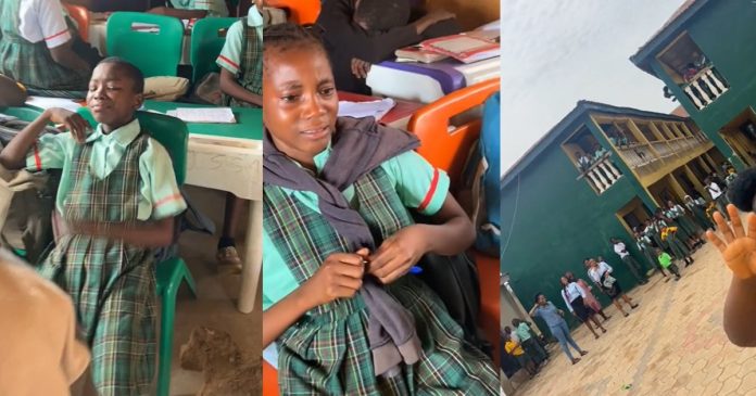 Students Weep As Corps Member Completes His Youth Service At Their School (WATCH)