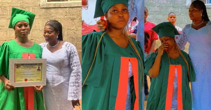 Viral Video of Apprentice Fr0wning At Her Freedom After Working For 7 Years Sparks Reactions (WATCH)