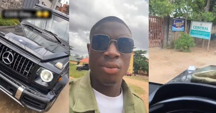 Youth Corp member maintains his 'Steeze' by driving to CDS in a G-Wagon (VIDEO)