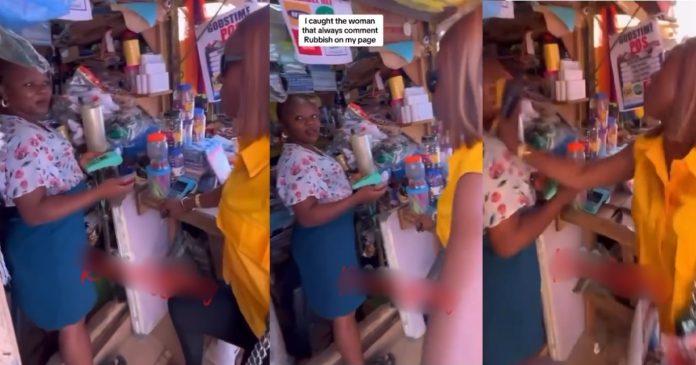 Content creator turns detective as she finally locates woman who comments rubbish on her posts (VIDEO)