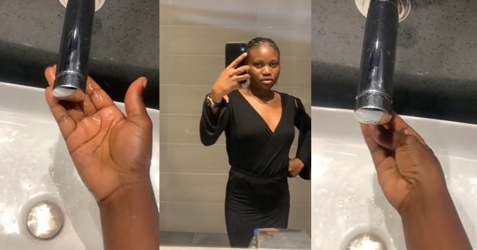 Lady shares embarrassing moment using 