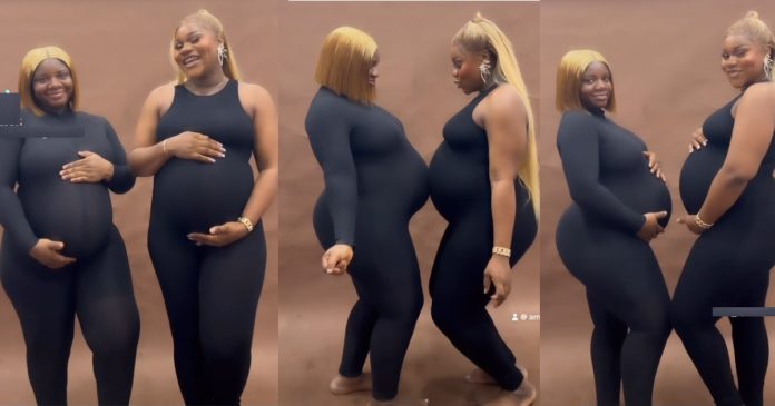 Best friends flaúnt 'bestie goals' with having their pregnancy at the same time (VIDEO)