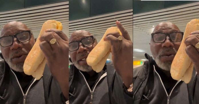 “Nigeria bad Nigeria bad, see what I bought for ₦16,000 in Europe” – Actor, Joseph Daniel cautions Nigerians (WATCH)