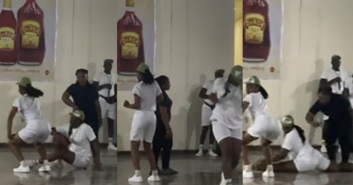 Female corp member k!cked out for provocat!ve dance at NYSC welcome party (WATCH)