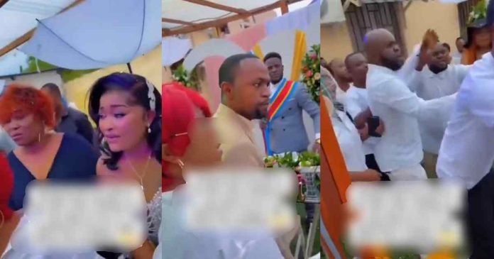 Groom Calls Off Wedding After Discovering The Bride Allǝgedly Visited Ex-Boyfriend A Day To Their Wedding (VIDEO)