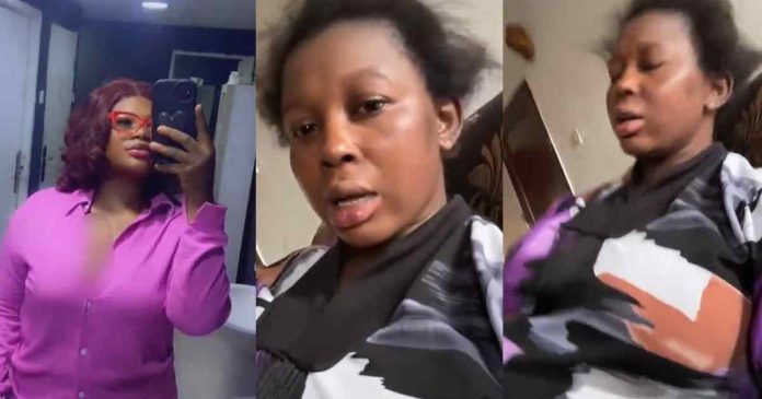 "I'll definitely revɘnge" – Hilarious moment pregnant lady r@nts after watching a video of her friend clubbing (VIDEO)