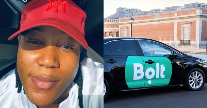 Lady Outr@ged After Bolt Driver Demands Extra Fare and Grabs Cútlass After She Declines