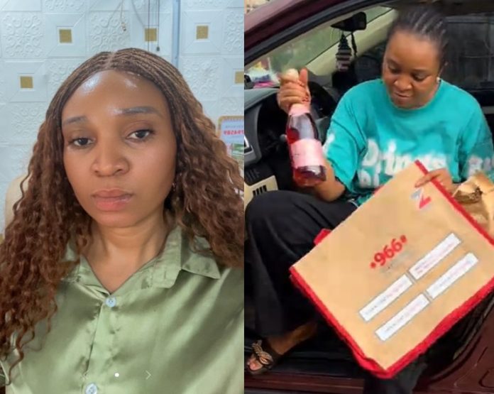 Lady Shares How Zenith Bank Gifted Her Mother A Bottle Of Wine After She Reported A Pending 2.5 Million Naira Debit Transaction (VIDEO)