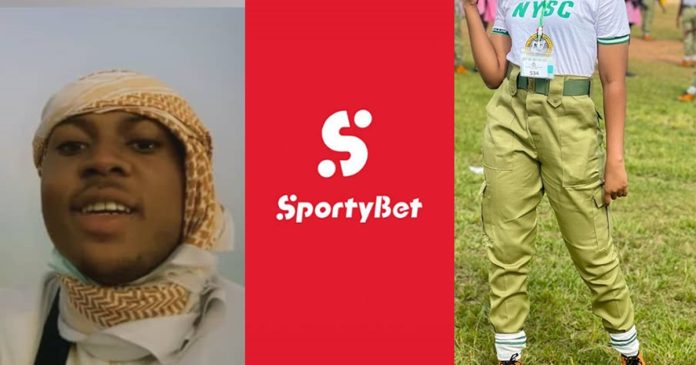 Netizens Stúnned As NYSC Member Gets Posted To Sporty Bet Headquarters