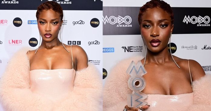Singer Ayra Starr wins Best African Act at the 2025 MOBO Awards (VIDEO)