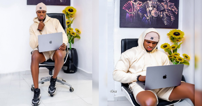 Skitmaker Zicsaloma crowns himself the cutest influencer of the moment following rhinoplasty procedure (IMAGES)