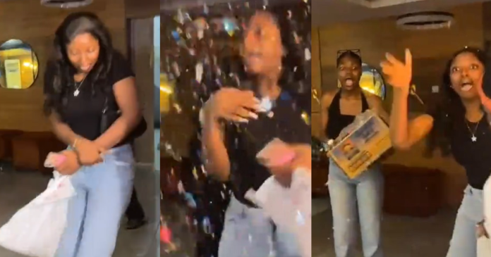 "They thought I was the bride" – Lady shares hilarious mix-up at her sister's bridal shower surprise party (WATCH)