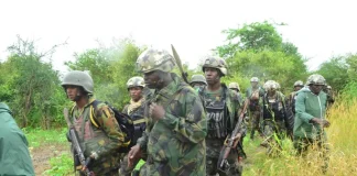 Troops neutralise suspected terrorist near military base in Borno