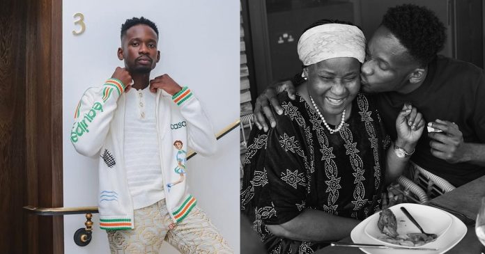 "You were my greatest protector, my toughest critic, and truest fan" – Singer Mr. Eazi mourns the l0ss of his beloved mother