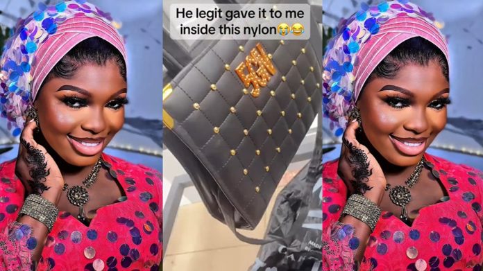 "He gave it to me inside this nylon" – Lady shares sh0cking gift she received from her Partner (VIDEO)