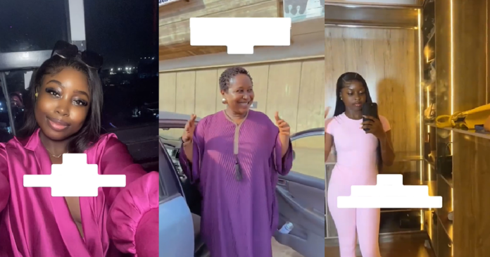 Lady Shares A Heartwarming Video Appreciating Her Mother For Sending Her And All Her Siblings To University Despite Being A Single Parent (VIDEO)