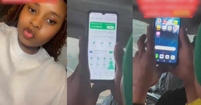 Lady m0cks a passenger for trying to show off his Lady m0cks a passenger for trying to show off his account balance in a public bus (WATCH)