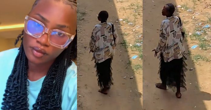 "Osato just want to cover her nakǝdness" – Lady shares how her roommate doesn't dress to impress people (WATCH)