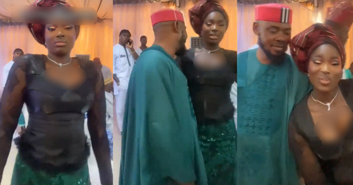"The way I would have púshed him" – Lady shares how a man rúined her video at a wedding (WATCH)