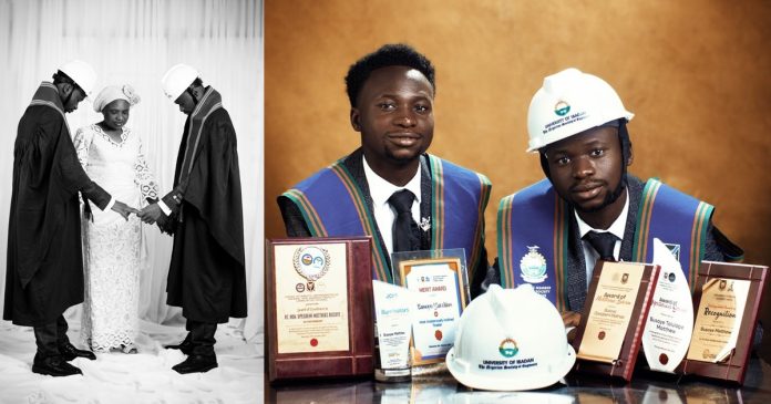 Twin Brothers Make History with Matching First-Class Degrees from University of Ibadan (VIDEO)